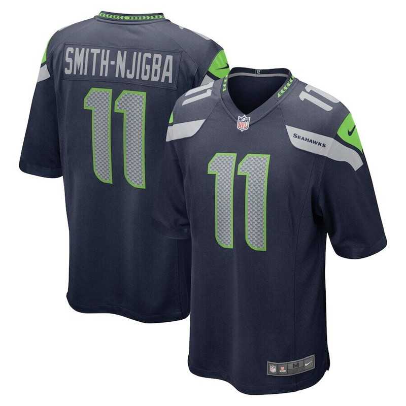 Men & Women & Youth Nike Seattle Seahawks #11 Jaxon Smith Njigba Navy 2023 NFL Draft Vapor Limited Jersey